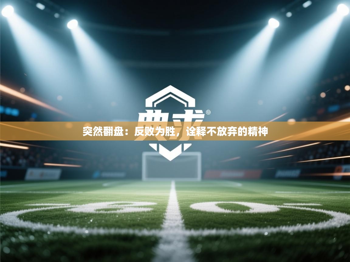 突然翻盘：反败为胜，诠释不放弃的精神  第1张