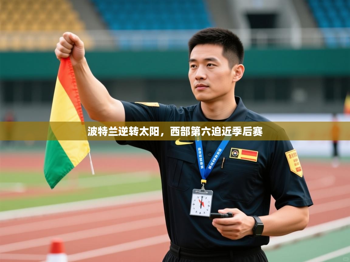 波特兰逆转太阳，西部第六迫近季后赛